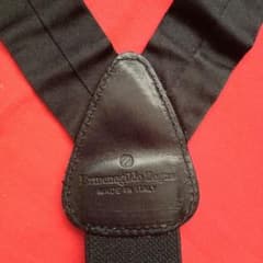 Ermenegildo Zegna エルメネジルドゼニア タキシードサスペンダー