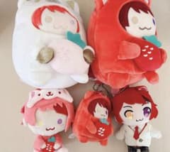 すとぷり　莉犬くん　ぬいぐるみ　5点セットのサムネイル