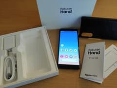 Rakuten Hand 黒 本体 レザーケースセットのサムネイル