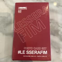 LE SSERAFIM フォトカードセット 60枚入りのサムネイル