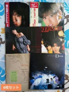 【中森明菜】LPレコード　3枚組 LP 帯付 中森明菜 3枚セット 1ST 2ND 3RDアルバム - メルカリ
