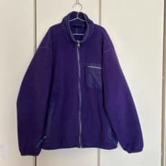 patagonia フリース フルジップ XL 紫のサムネイル