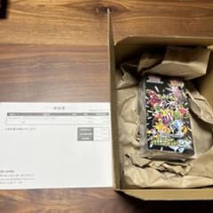 ポケモンカード　シャイニートレジャーex box シュリンク付　ポケセン産のサムネイル