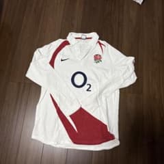 Vintage Nike ラグビー ポロシャツ O2 中古・古着通販】NIKE (ナイキ) 90-00s 刺繍ロゴ ポロシャツ レッド