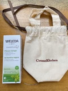 WELEDA 歯磨き粉 バッグ付⭐︎のサムネイル