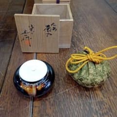 茶道具 大海茶入 金泊 定一 大海 茶道 購入価格28600円 茶道具 大海茶入 金泊 定一 大海 茶道 購入価格28600円 - メルカリ