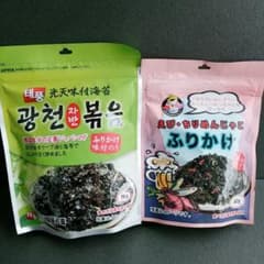 韓国味付け海苔ふりかけ ２種セットのサムネイル