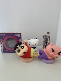 クレヨンしんちゃん　ルームライト　フィギュア　時計