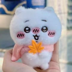 ちいかわ 中国 miniso 限定 マスコット ぬいぐるみ マフラー ちいかわ