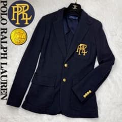 美品♡POLO ポロ ラルフローレン 金ボタン 紺ブレ テーラード