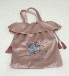 KEITAMARUYAMA フリル付きバッグ ピンク