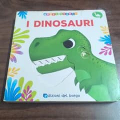 イタリア語 絵本 I DINOSAURI 仕掛け絵本のサムネイル