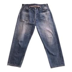 A.PRESSE No.22 Washed Wide Denim AP-4003