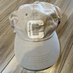 Champion ベージュ キャップ Cロゴ刺繍のサムネイル