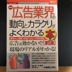 最新広告業界の動向とカラクリがよくわかる本のサムネイル