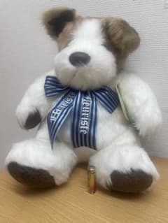 昭和レトロ　サンアロー  犬　ぬいぐるみ　タグ付きのサムネイル