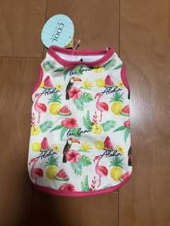 lei lani 犬用クールメッシュタンク トロピカル M 新品未使用品のサムネイル