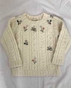 bonpointボンポワン刺繍ニットのサムネイル