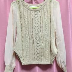 シースルーニットのサムネイル