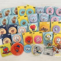 未開封】BT21 缶バッジ まとめセット - メルカリ