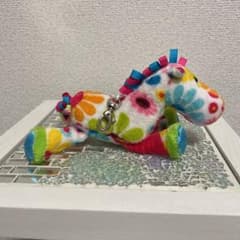 馬のぬいぐるみ　乗馬のサムネイル