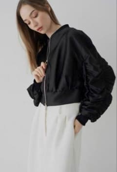 K【maison de Dolce.】グロッシーブルゾン ブラック K様専用【maison de Dolce.】グロッシーブルゾン ブラック - メルカリ