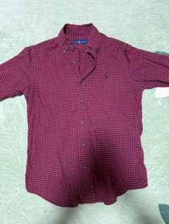 ラルフローレン チェックシャツ　XS 165cmのサムネイル