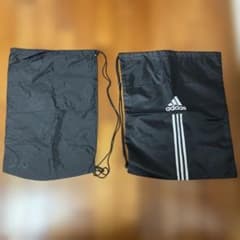 コ*ジ様 adidas ナップザック 2枚セット ブラックのサムネイル