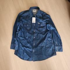 EDWIN ダークデニム 長袖シャツのサムネイル