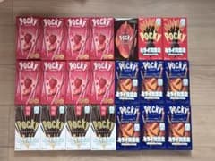 ポッキー 21箱セット ストロベリー・チョコレート・アーモンドクランチのサムネイル