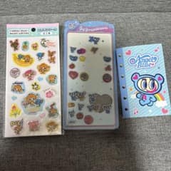 エンジェルブルー　シール、シール帳、ミニメモ帳セットのサムネイル