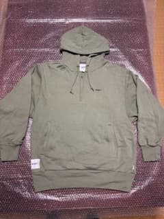 極美品】WTAPS パーカー スウェット シャツ オリーブ X01 サイズ 1 