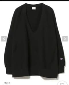 ビームス×チャンピオン、Vネックトレーナー、スウェットのサムネイル