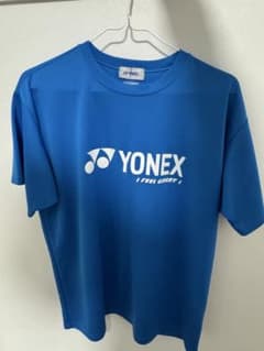 【バドミントン】YONEX ゲームシャツ ブルー Lのサムネイル