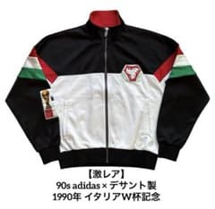 【激レア】90s adidas × デサント製 1990年 イタリアW杯記念 激レア】90s adidas × デサント製 1990年 イタリアW杯記念 - メルカリ