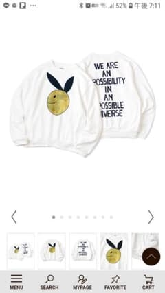 KAPITAL　キャピタル　ECO裏毛　クルースウェット（CONEYBOWY)のサムネイル