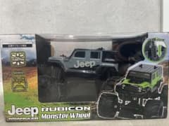 ジープ　ラジコンカー緑Jeep Wrangler Super Big Wheelのサムネイル