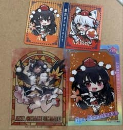東方Project 射命丸文 カード 3枚セットのサムネイル