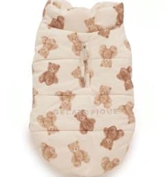 ジェラートピケ　中綿ベスト　ベア　犬 ドッグ　ダウン　ジェラピケ　XXLサイズ ジェラートピケ 中綿ベスト XXLサイズ ベア 犬 ドッグ ダウン