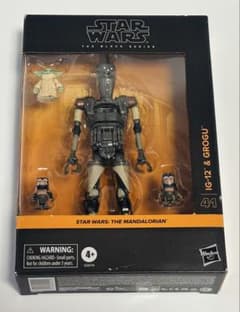 新品 スターウォーズ ブラックシリーズ IG-12 &グローグー フィギュア