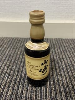 山崎12年ウイスキーミニチュアボトル50ml未開封 - メルカリ