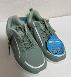 【新品・未使用】 CEDAR CREST グリーンスニーカー20㎝のサムネイル