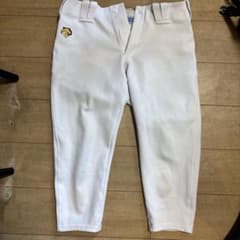 DESCENTE 野球 ユニフォームパンツ ホワイト おそらくoサイズのサムネイル
