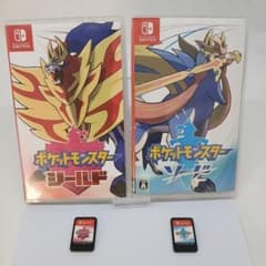 ポケットモンスター ソード・シールド 2本セット Switch - メルカリ