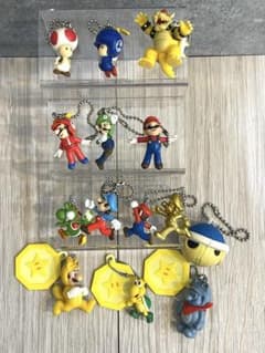 スーパーマリオ フィギュアキーホルダー 14種セット - メルカリ
