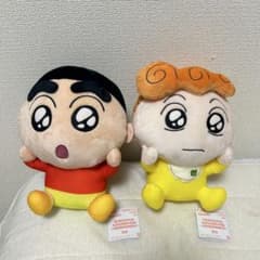クレヨンしんちゃん もふぐっとぬいぐるみ うるうるおめめだゾ 2個セット 新品