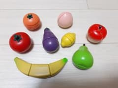 ウッディプッディ　おままごと　果物　野菜　セット　旧タイプのサムネイル