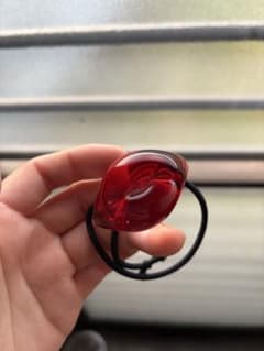 コレットマルーフ グラスポニー  レッド コレットマルーフ ディンプルポニー グラスポニー レッド 飾りパーツ