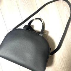 THE ROWザロウバッグブラックレザーVERY掲載ボウリングバッグ