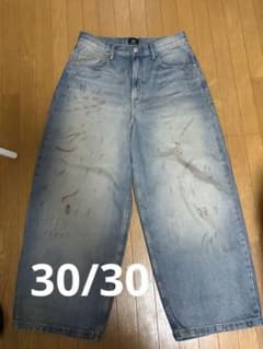  スーパーバギーW34/30 スーパーバギーデニム　アクネ似 H&M 30/30 アクネ 似 スーパーバギーフィットデニム - メルカリ